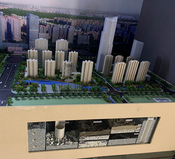 谷城县建筑模型